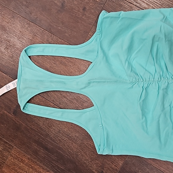 NWOT Lululemon athletica top teal green womens size S/4 razor back - Picture 4 of 6
